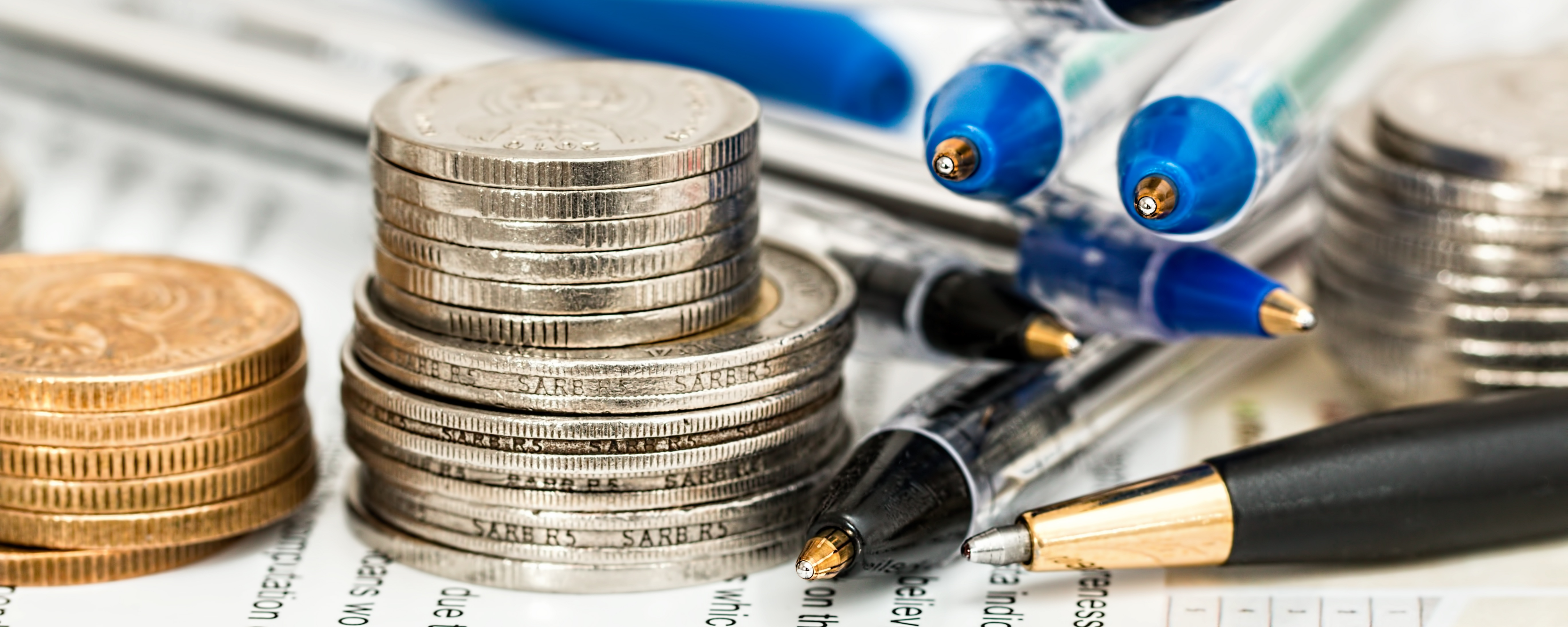 coins-and-pens