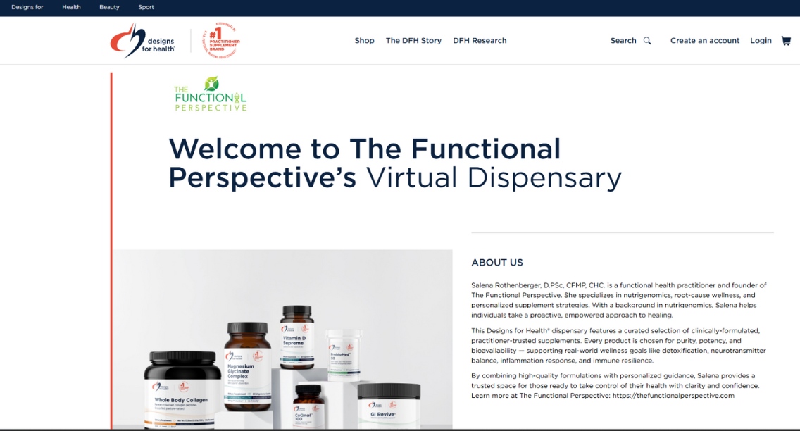 Designs for Health TFP dispensary